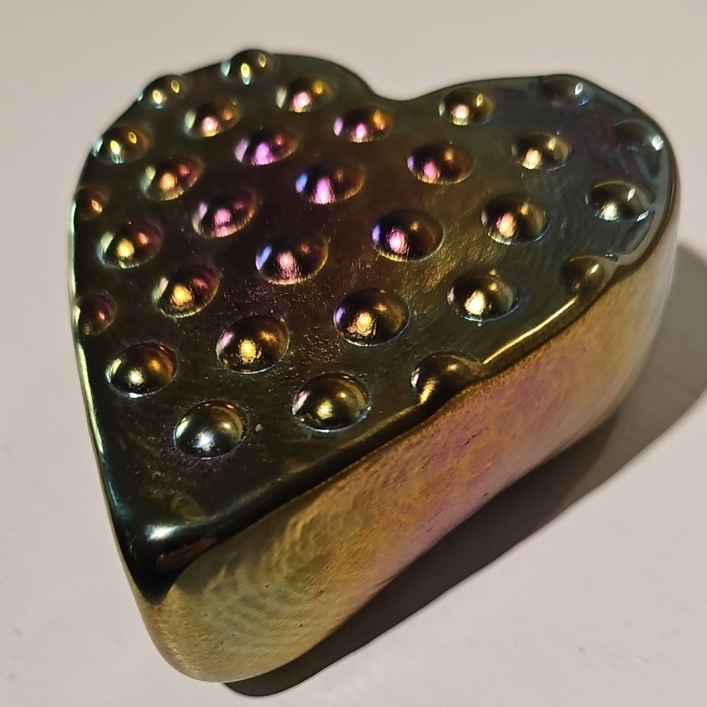Robert Held Art Glass Signed Paperweight